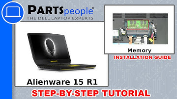 Dell Alienware 15 R1 (P42F001) RAM Memory How-To Video Tutorial