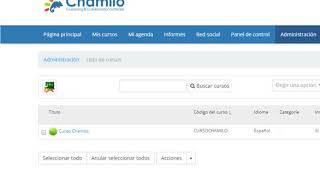 Error: 404 Crear Curso Chamilo 1.11