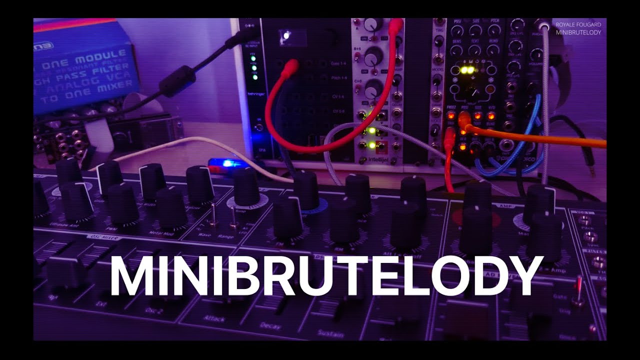 MINIBRUTELODY - Gentle analog melodies for your ears - Eurorack - Arturia