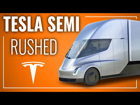 TESLA's Hand on SEMI TRUCK Forced by Competitor | EV News