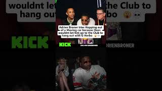 AB hops out of a Moving Car to be with Gherbo after Deen said NO 🤣 #adrienbroner #gherbo #shorts