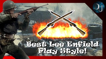 How To Create The Best LEE ENFIELD Class  - Call Of Duty (CoD) World War 2 (WWII) - Tips & Tricks