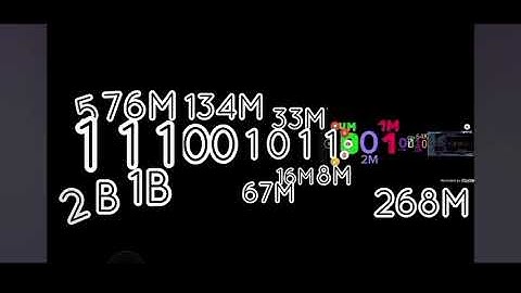 32B Number with sound