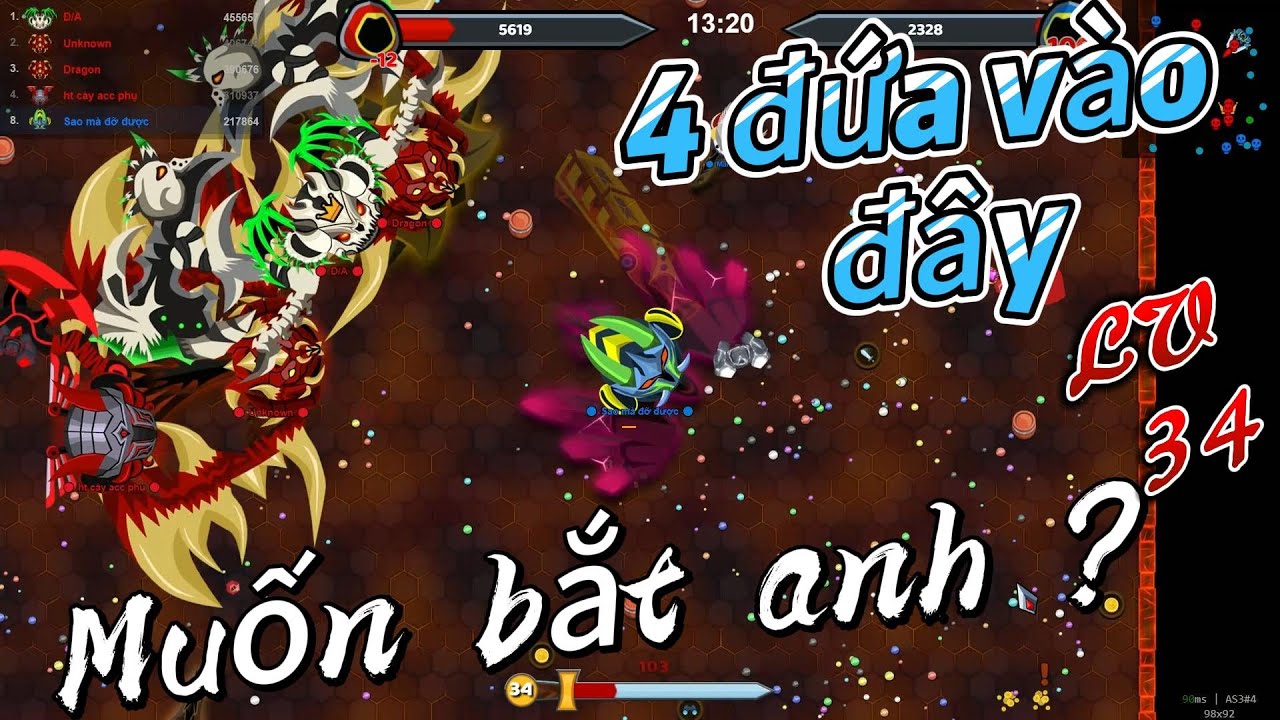 [Evowars.io #247] Tôi bị 3 con Mega vây giáp đối thủ lần này thực sự mạnh #evowars2024 #saomadoduoc