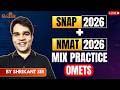 SNAP + NMAT 2026 Weekly Mixed Practice | Live Question Solving | Shrikant Sir Rodha
