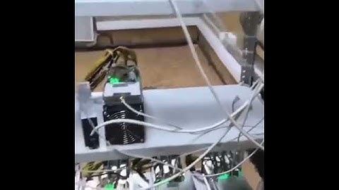 Video of the GCCIC Antminer s9 machine