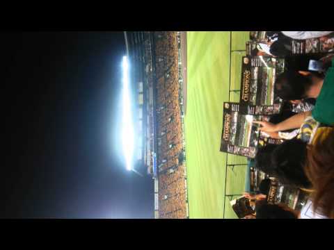 2014日本シリーズ第2戦目甲子園球場
