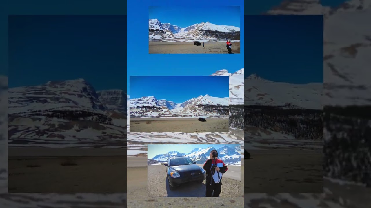 Columbia Icefields: A Frozen Paradise in the Canadian Rockies😍🇨🇦👍