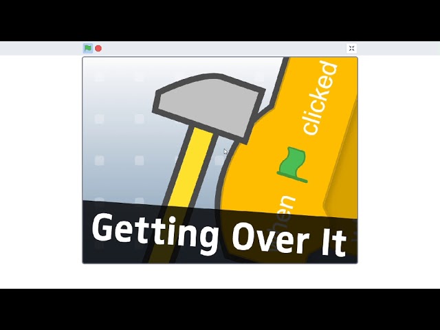 HOW TO MAKE GETTING OVER IT ON SCRATCH, SCRATCH TUTORIAL GETTING OVER IT