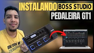 INSTALANDO  SOFTWARE BOSS STUDIO! CONFIGURANDO BOSS GT1 screenshot 5