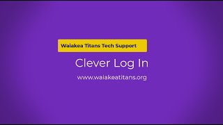 Titantech - Logging In With Clever
