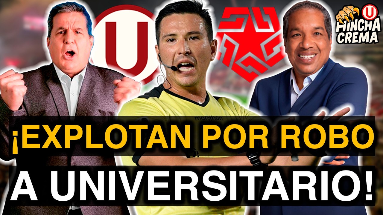 ¡ROBO DESCARADO! PRENSA EXPLOTA CONTRA EL VAR Y KEVIN ORTEGA POR ROBO A UNIVERSITARIO ANTE CUSCO FC
