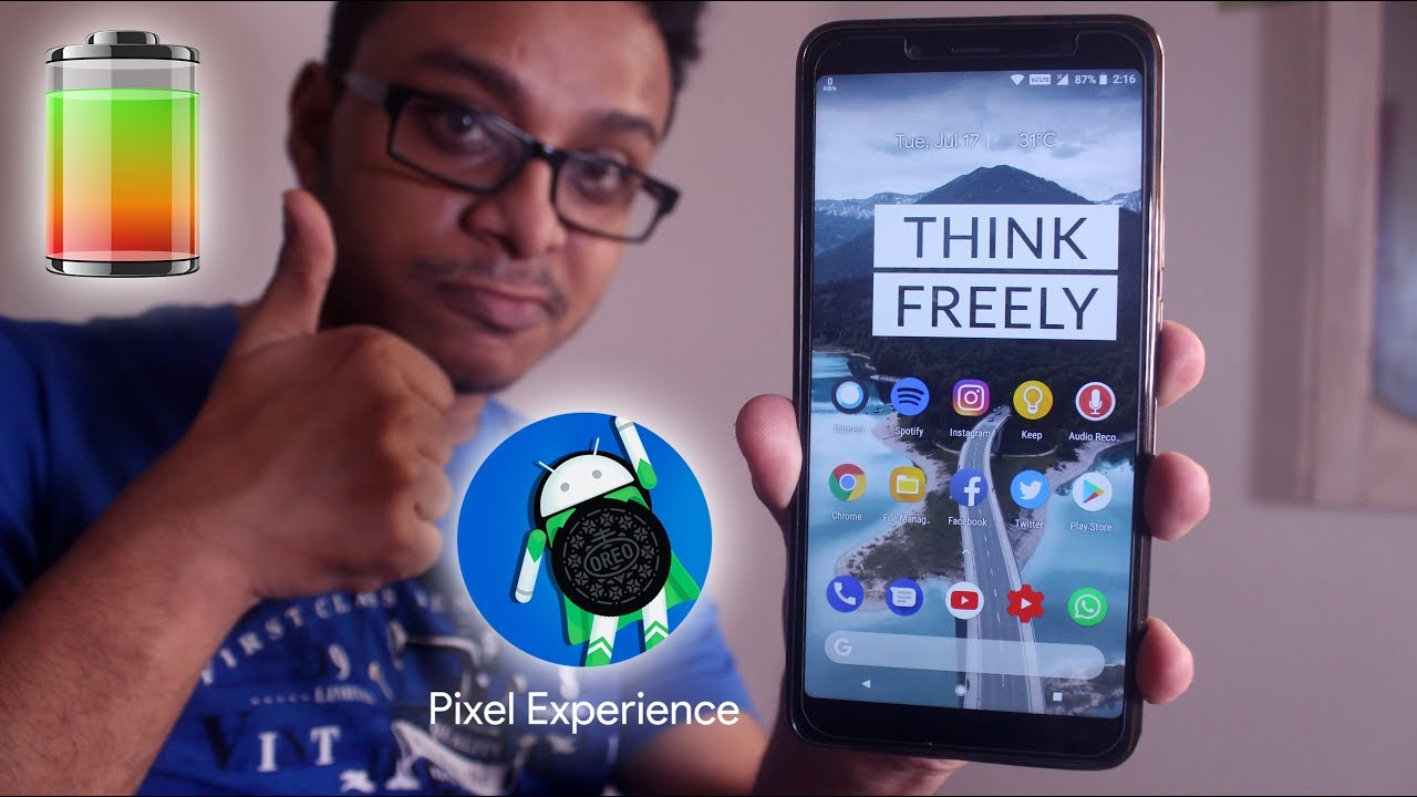 Pixel Experience Redmi Note 5 Pro