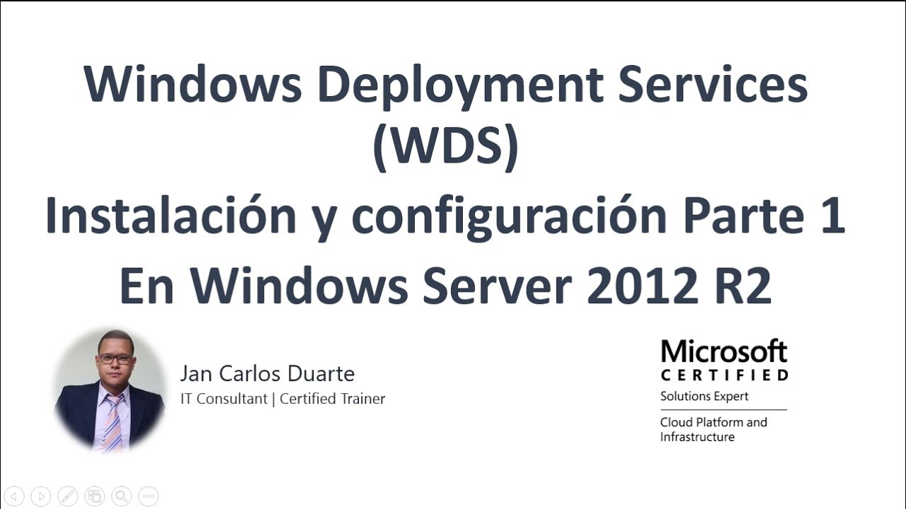 Windows Deployment Services (WDS) Windows Server 2012 R2 -  Instalación y configuración Parte 1