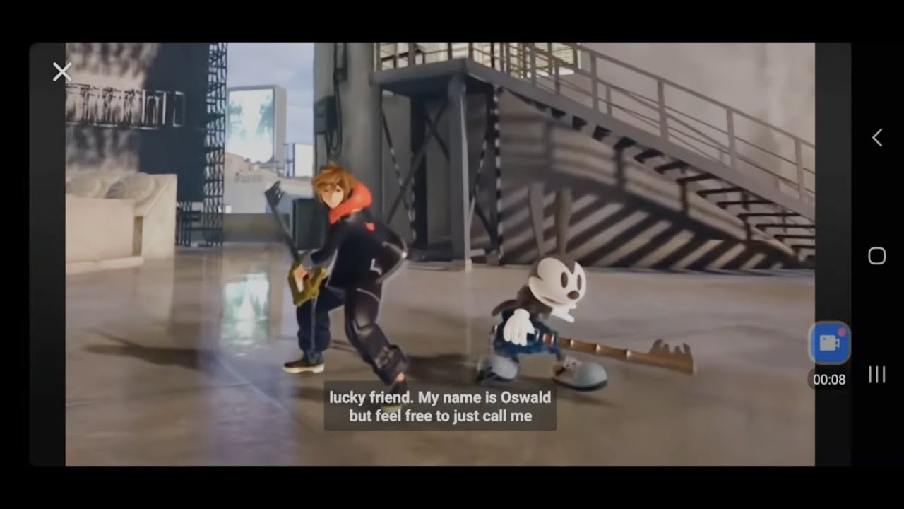 Kingdom Hearts 4 SORA AND OSWALD