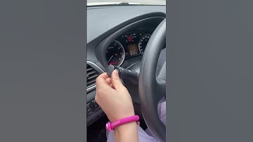 How do you turn on the turn signal?