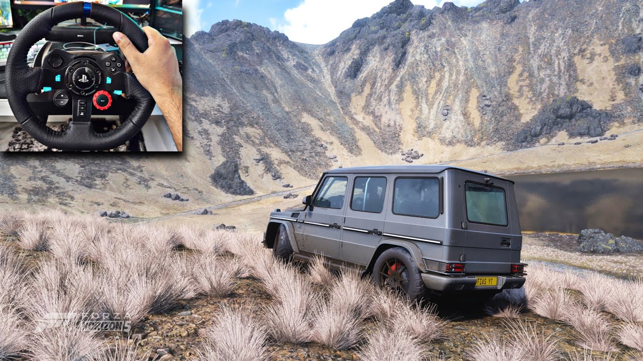 1700HP G Wagon Drifting Forza Horizon 5 Logitech G29 Gameplay