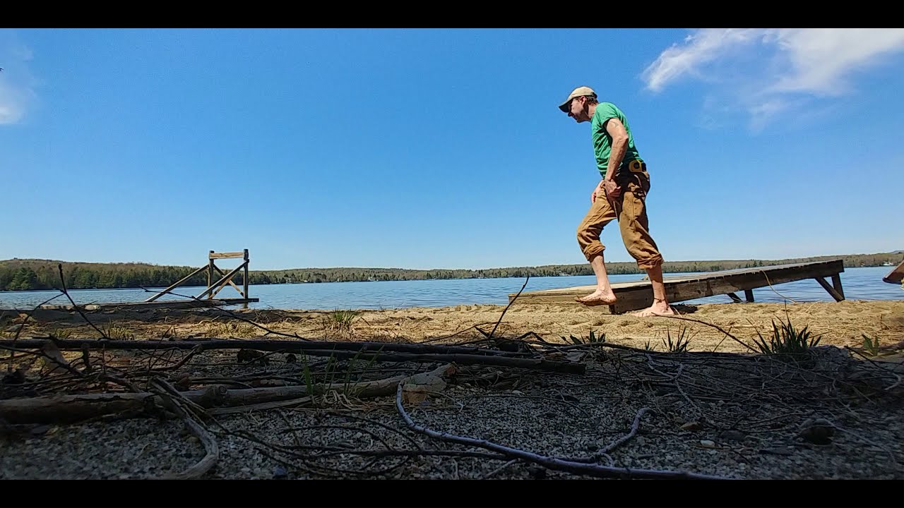 the canoe dock... #wilvaken #timelapse #diy #2020 - youtube