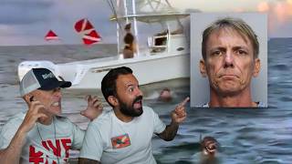 Divers React to guy who shuts diver's air off while they're underwater