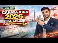 Canada Visitor Visa Application : Step-by-Step Guide to Apply Online. #canada #travel #VISITOR VISA