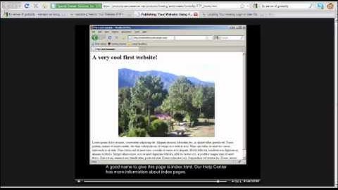 Uploading Files to Your Website (FTP)  - courtesy of godaddy.com