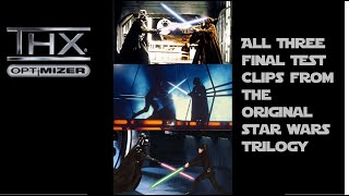 All Thx Optimizer Final Test Clips On The Star Wars Original Trilogy Dvds