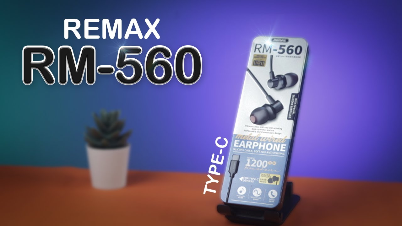 Remax RM-560 Type-C Earphone Bangla Review - YouTube