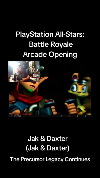 Jak & Daxter (Jak & Daxter) Arcade Opening - PlayStation All-Stars: Battle Royale (PS3)