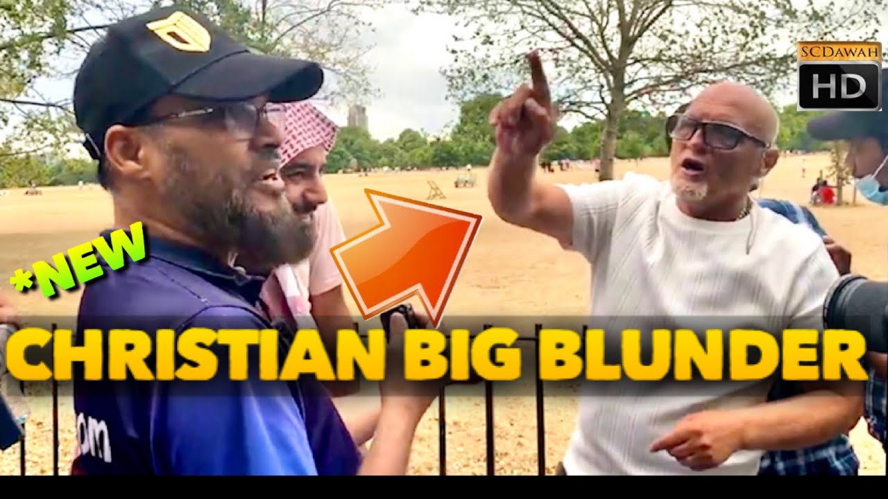 Christians Big Blunder Hashim Vs Christian Speakers Corner Hyde 