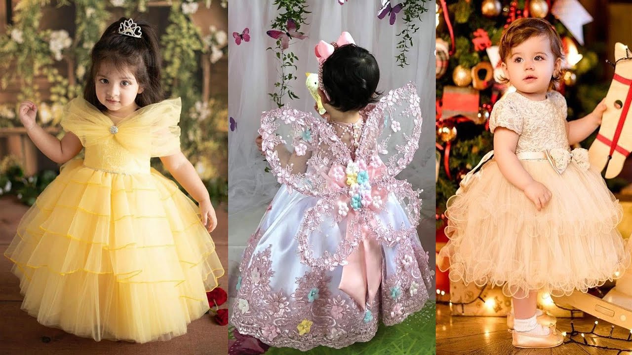 1st birthday | First birthday dresses, Birthday dresses, Kids dress