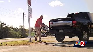 Former Edgewater mayor accused of stealing opponent’s campaign signs