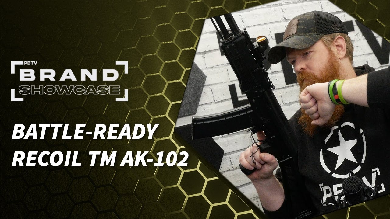 The Battle-Ready Recoil AK-102 by Tokyo Marui - YouTube