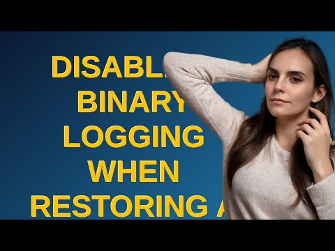 Dba: Disabling binary logging when restoring a compressed MySQL dump
