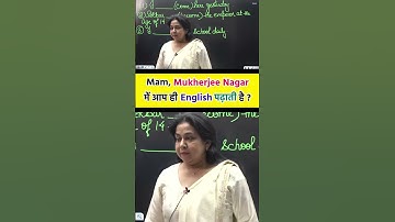 Mam, do you teach English in Mukherjee Nagar? Neetu Singh Mam ||SSC CGL 2025||