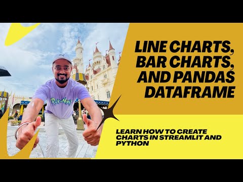 Streamlit Charts Tutorial for Beginners | Line & Bar Charts Using Python | Streamlit Episode 8