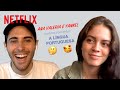 Ana valeria e yankel tentam controlar a lngua portuguesa  control z  netflix brasil