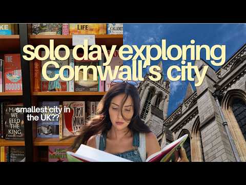 I finally explored Cornwall's only city (+ book chats)