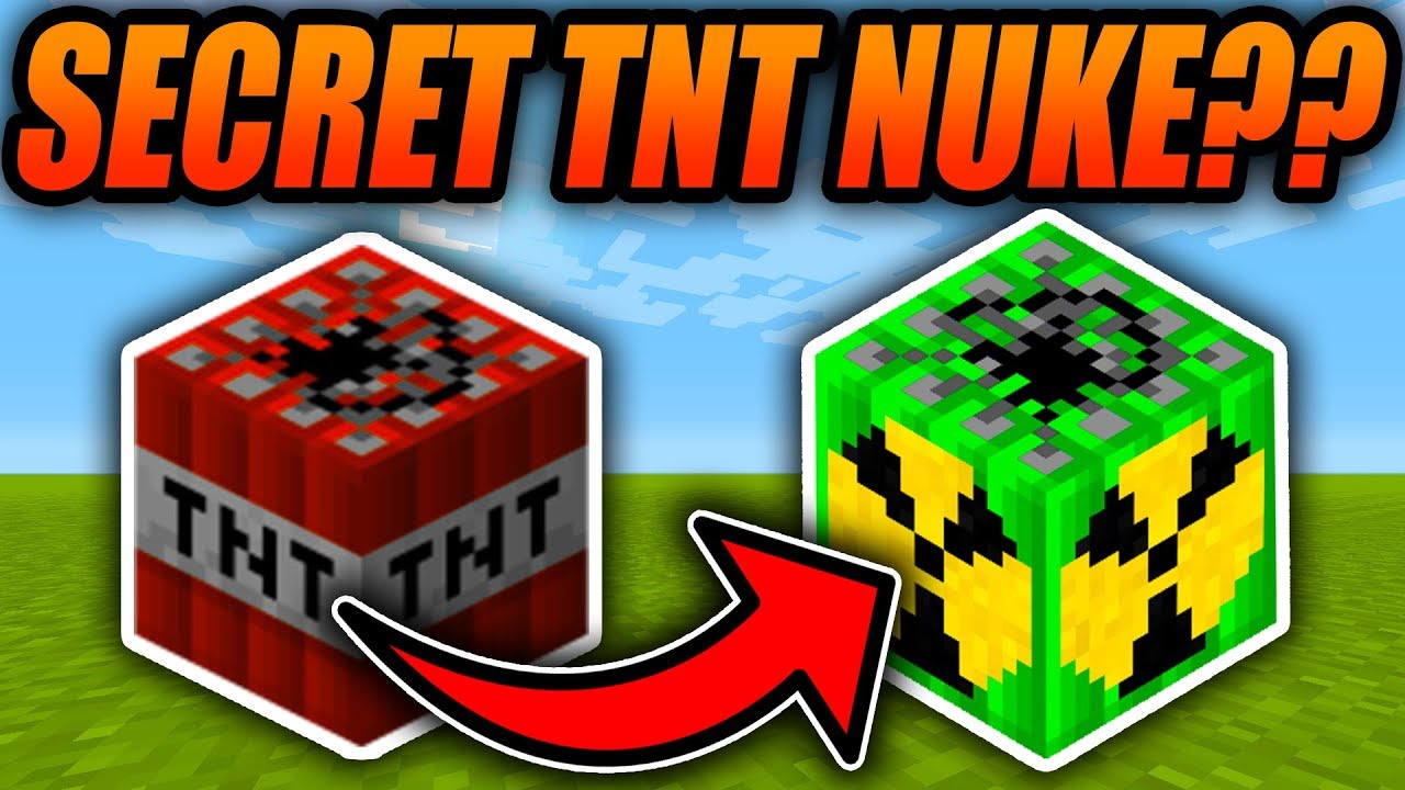 HOW TO GET A SECRET TNT NUKE IN MINECRAFT!! - Minecraft Console Edition