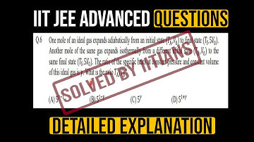 Physics PYQ Solutions by IITians : Paper 1 Question 6 | IIT JEE ADVANCED 2023