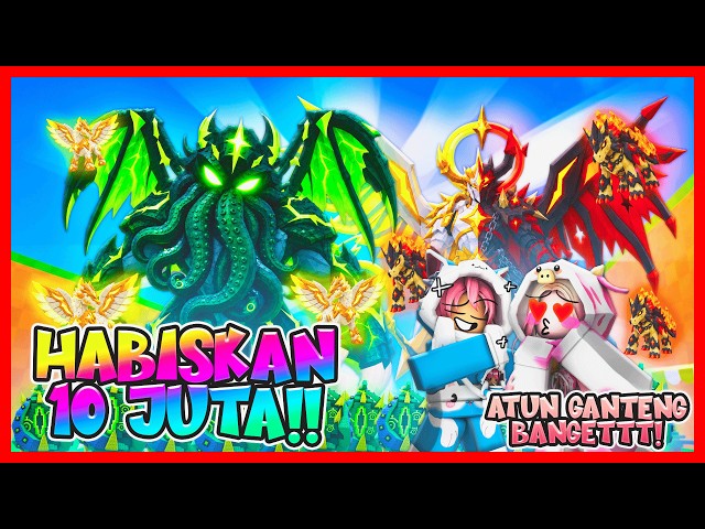 ATUN MENGHABISKAN 10 JT UNTUK MENDAPATKAN PENGAKUAN CINTA DARI MOMON !! Feat @sapipurba  Roblox