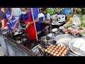 Amazing Speed! Quick Egg Fried Rice Cooking Skills - Thai Street Food