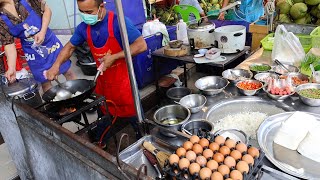 Amazing Speed! Quick Egg Fried Rice Cooking Skills - Thai Street Food