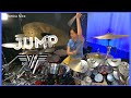 Jump  van halen  drum cover by kalonica nicx