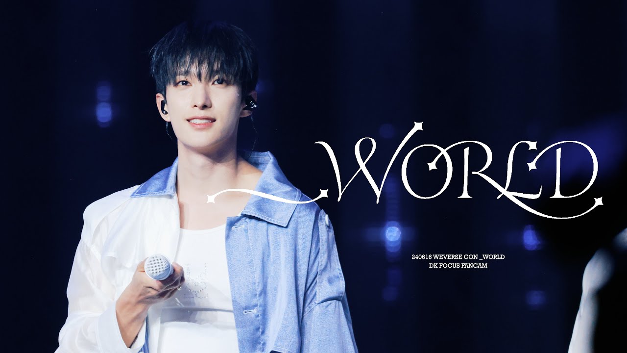 [4K]240616 WEVERSE CON - WORLD - 도겸 DK Focus 직캠