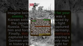 The Luckiest or Unluckiest Soldier? 1 Man, 3 Armies! #history #ww2