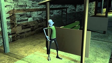 Sneaky Bus Stop (3D Animation)