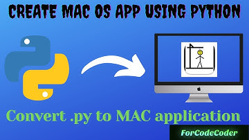 How to Create MAC OS App using Python with ICON | Convert .py to MAC app | .py to DMG | py2app