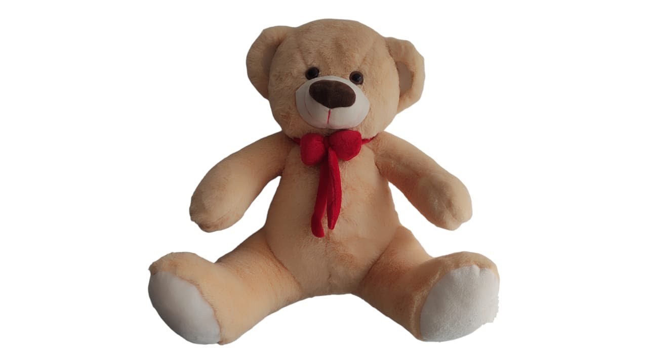 Como hacer un oso de peluche la forma mas fácil y rápida