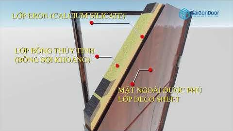 CẤU TẠO CỬA GỖ CHỐNG CHÁY | SAIGONDOOR