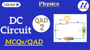 DC Circuit QAD/MCQs by PAS Sir | CEE 2022 | For MBBS, BDS, BSc Nursing Entrance